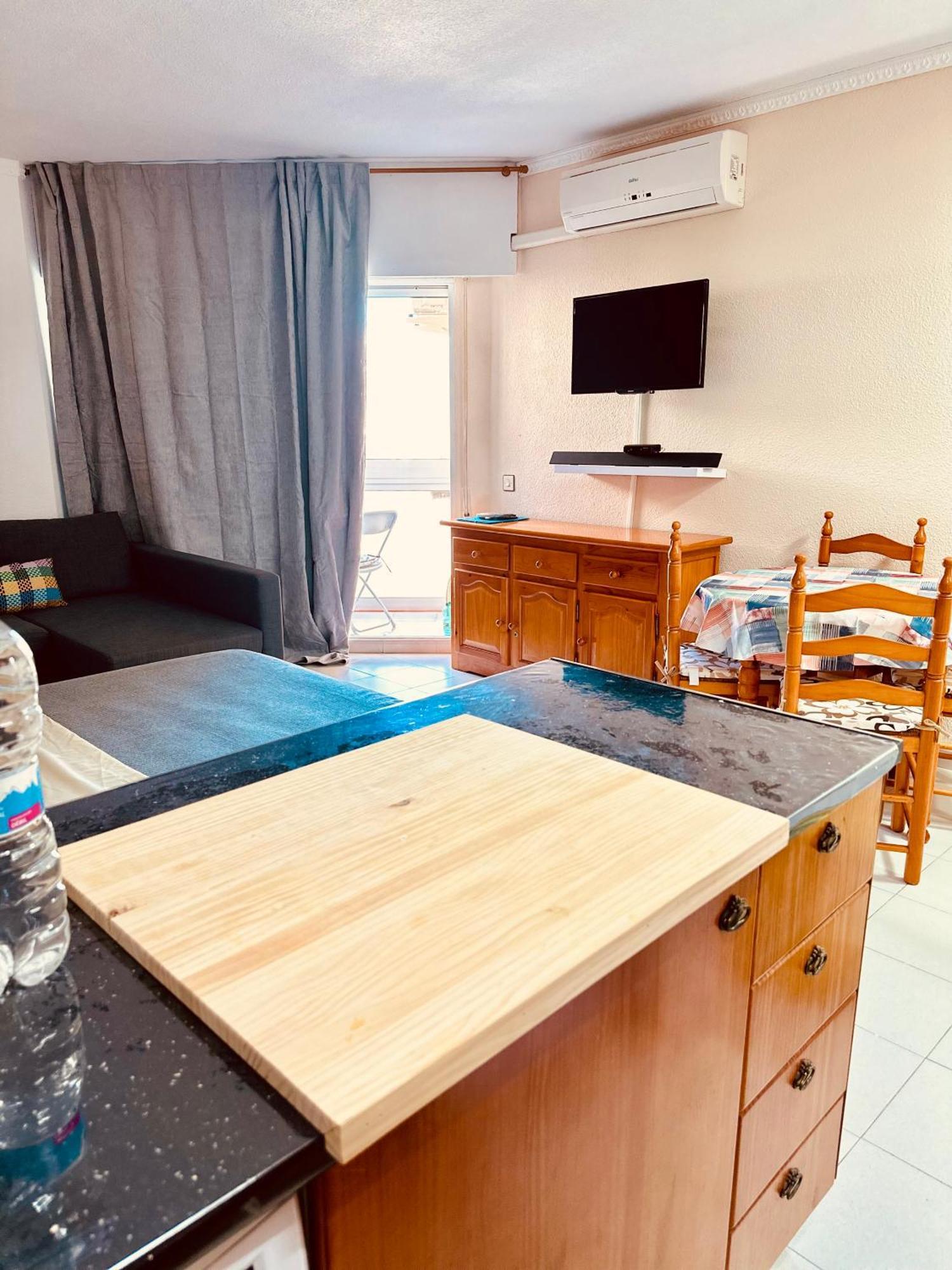 Studio Apartment Santana Habaneras - 05 At Beach With Garage, Pool And Lift トレビエハ エクステリア 写真